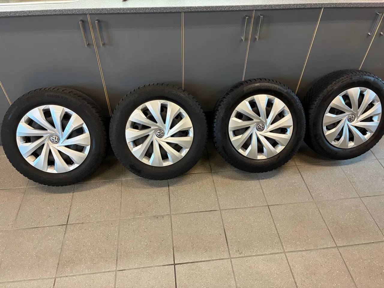 Billede 1 - 15” vinterhjul til VW Polo VI, originale