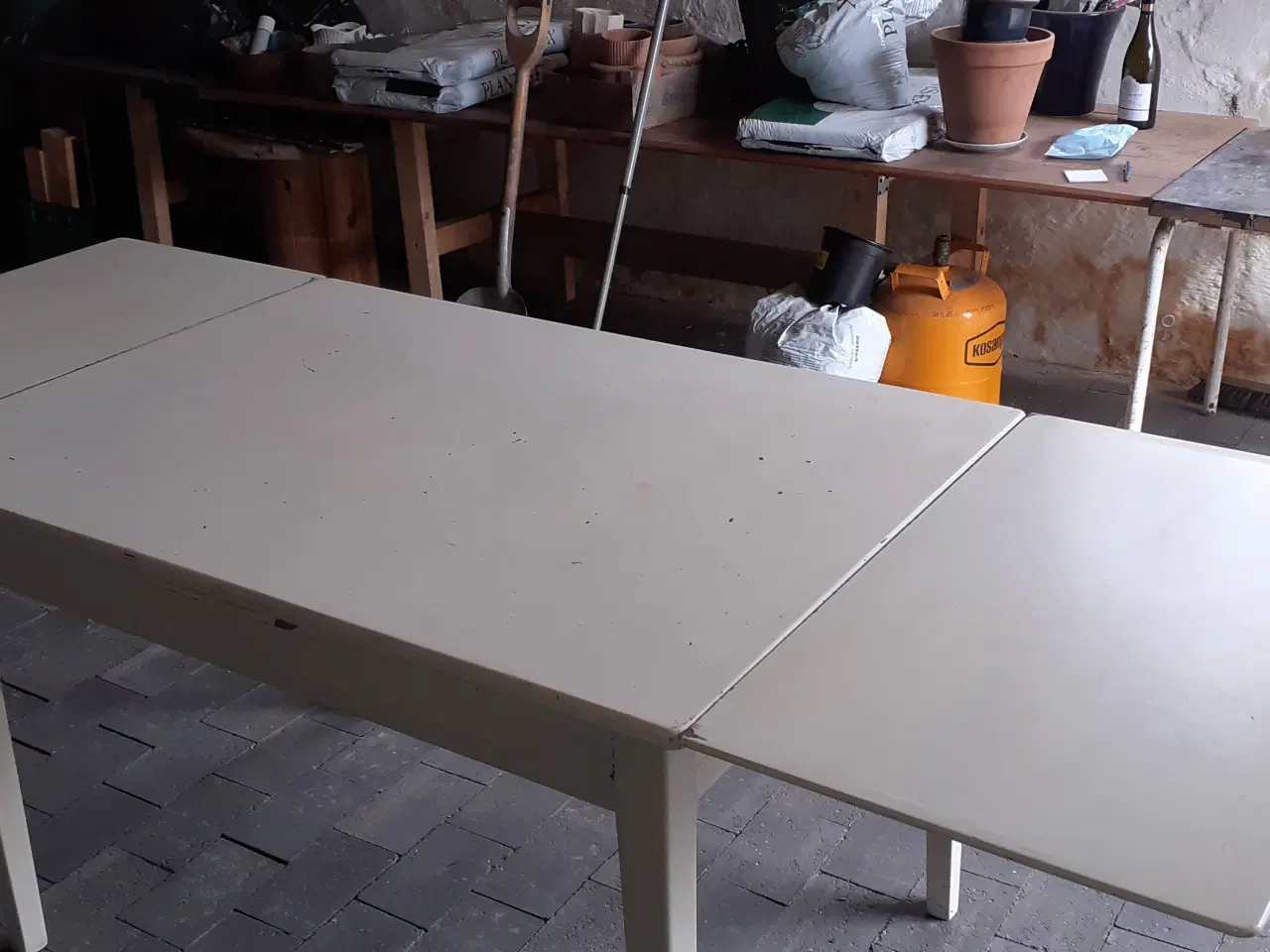 Billede 2 - Spisebord massiv teaktræ