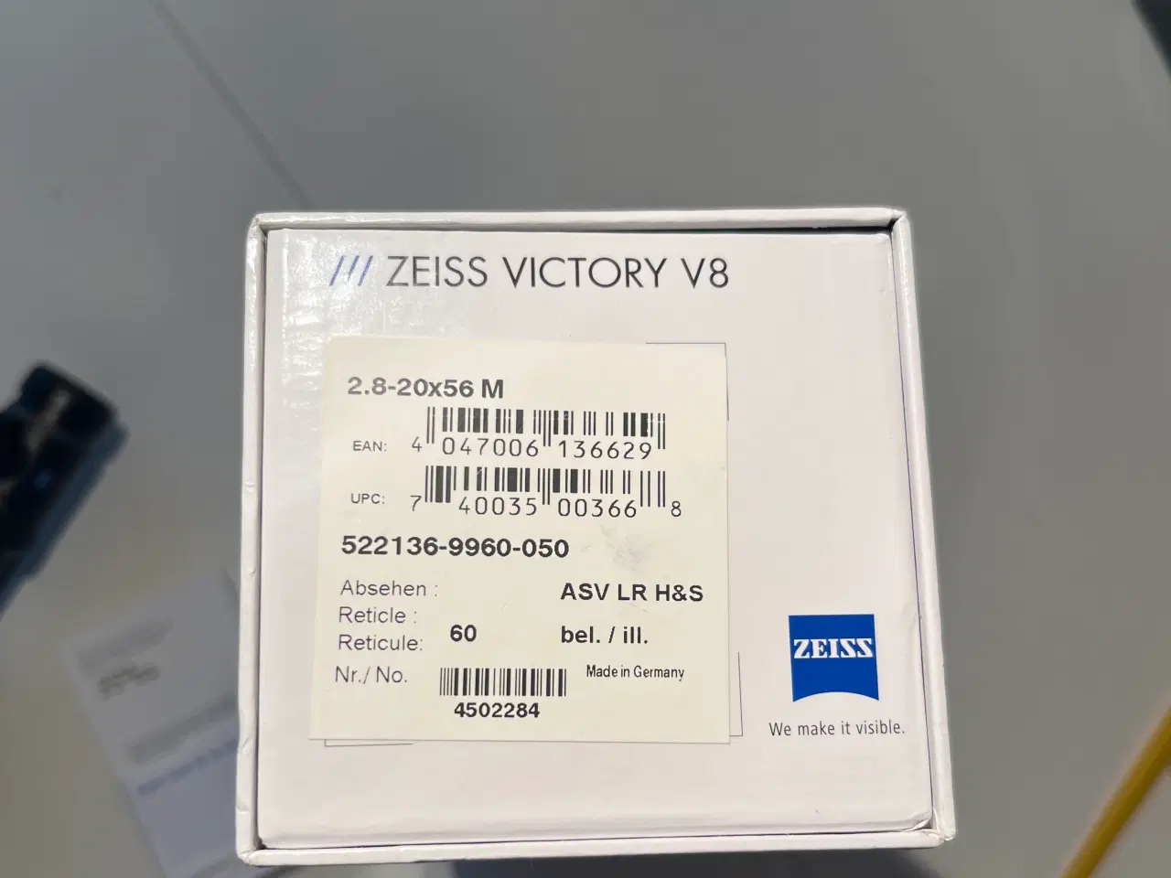 Billede 7 - ZEISS VICTORY V8 2,8-20 ASV LR H&S Sigte 60 36mm 