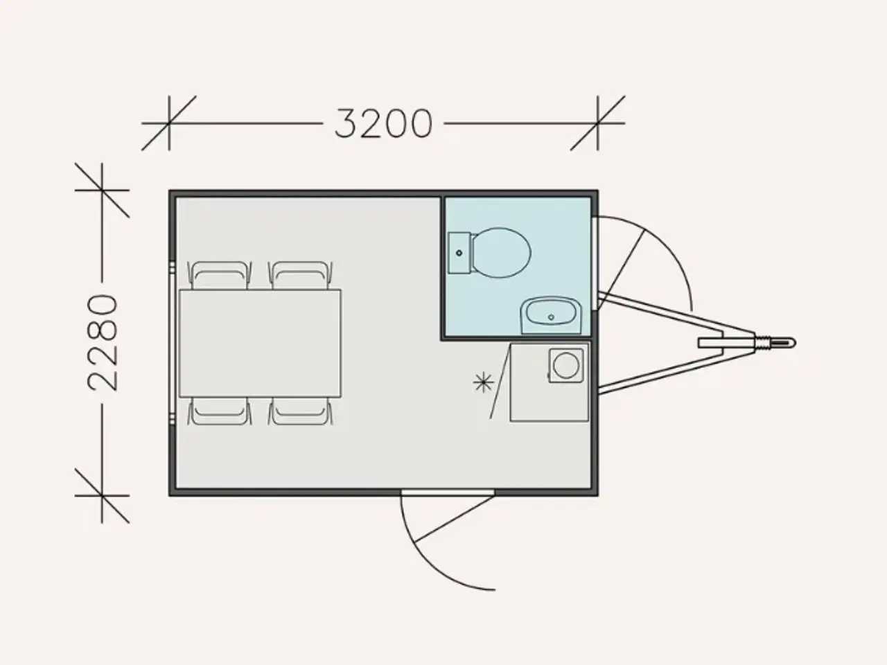 Billede 3 - Ref: 35612936 Spise/kontorvogn