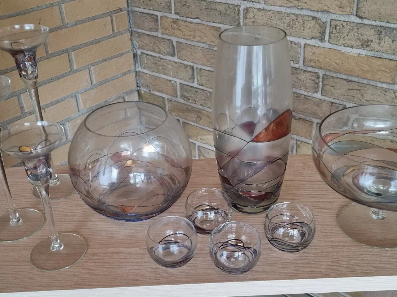 Billede 10 - Stor glas samling, Papillon, 106 stk