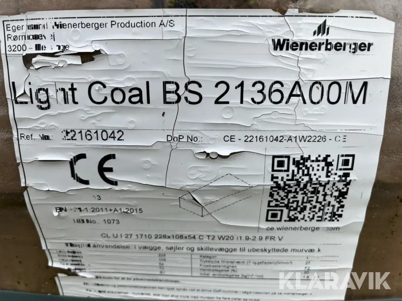 Billede 4 - Mursten Egensund Wienerberger light cola BS 2136A0