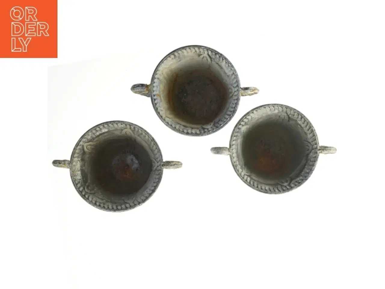 Billede 2 - 3 Antikke store trofævaser (str. 23 cm)