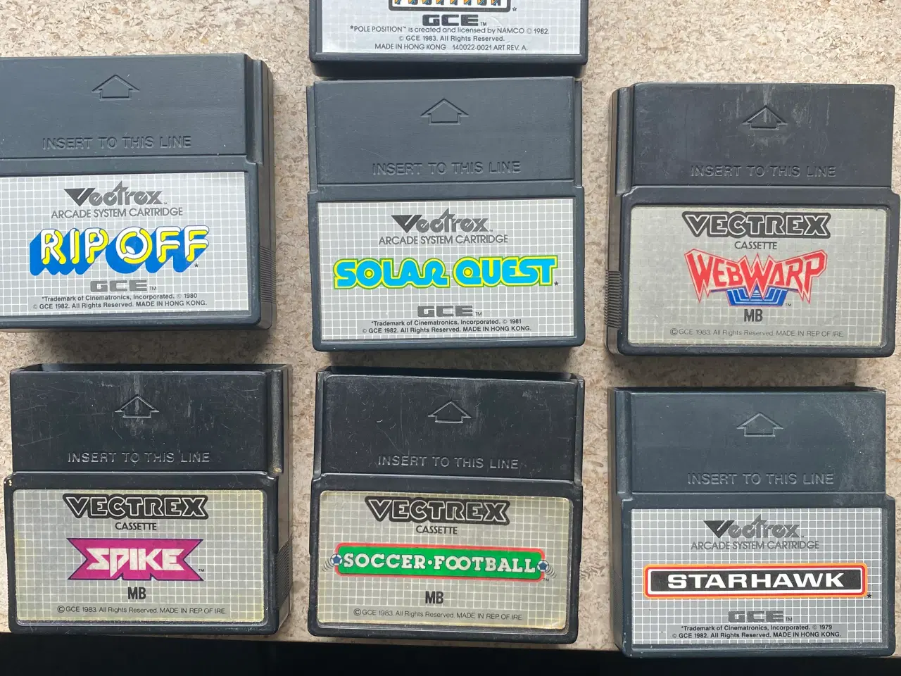 Billede 1 - 7 Vectrex spil