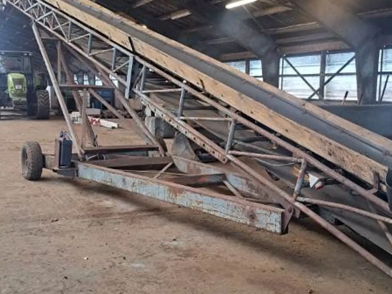 Billede 1 - - - - Gummibånds-transportør ca. 14 meter