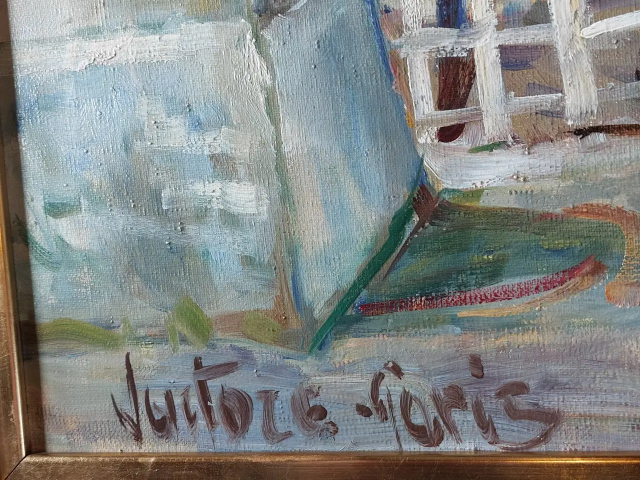 Billede 4 - MOGENS VANTORE - ( 1895 - 1977 ) - oliemaleri