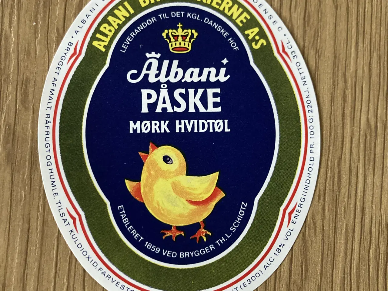 Billede 1 - Albani Bryggerierne – Påske Mørk Hvidtøl