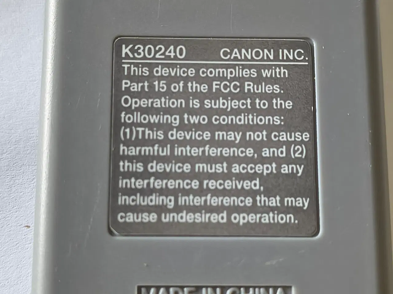 Billede 4 - Canon RC-10 Fjernbetjening