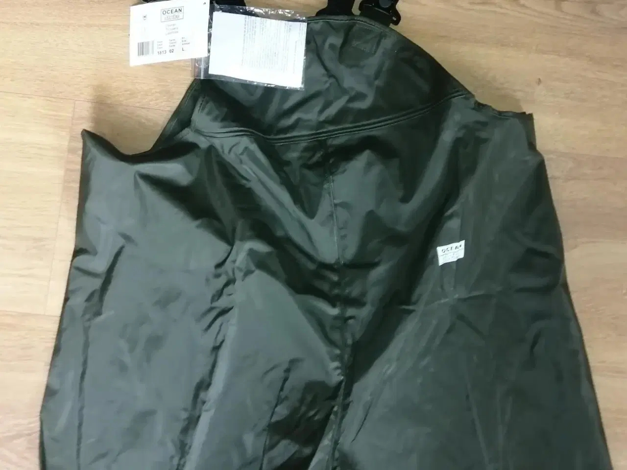Billede 4 - Nyt Ocean pvc vandtæt regnsæt unisex, grøn, str. L
