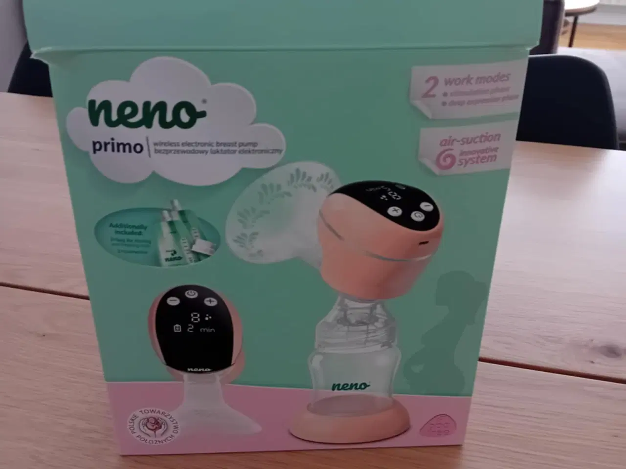 Billede 5 - Neno Primo Brystpumpe Elektrisk Pink