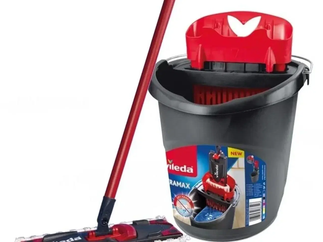 Billede 1 - Gulvmoppe med spand – Vileda Ultramax Box