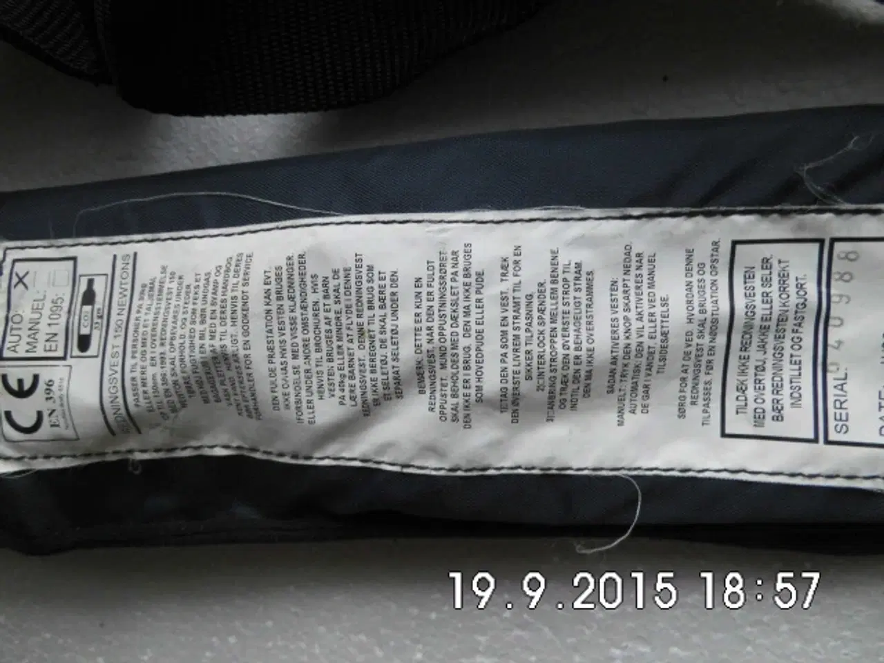 Billede 5 - Oppustelig redningsveste