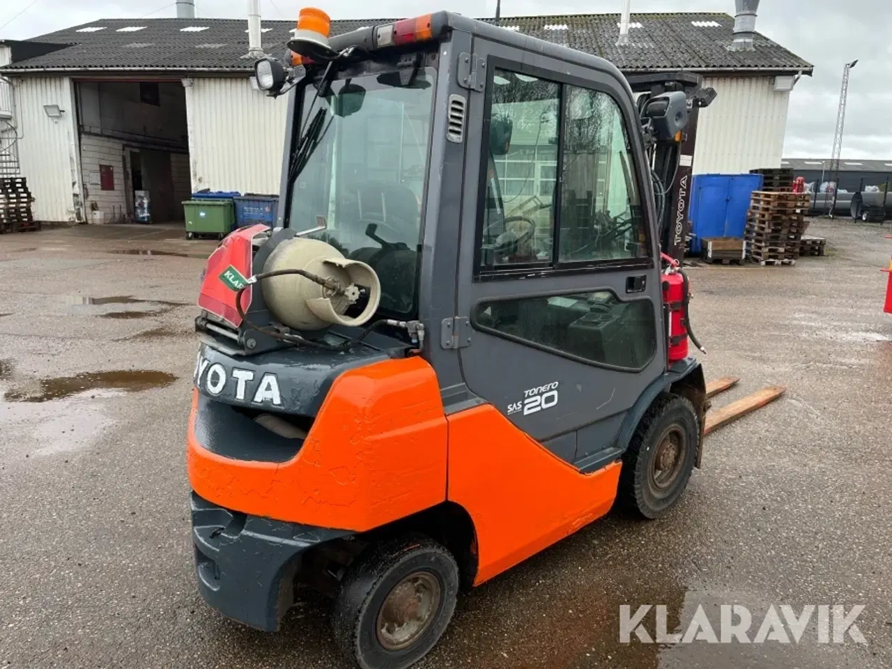 Billede 3 - Gaffeltruck Toyota 02-8FGF20 lange gafler