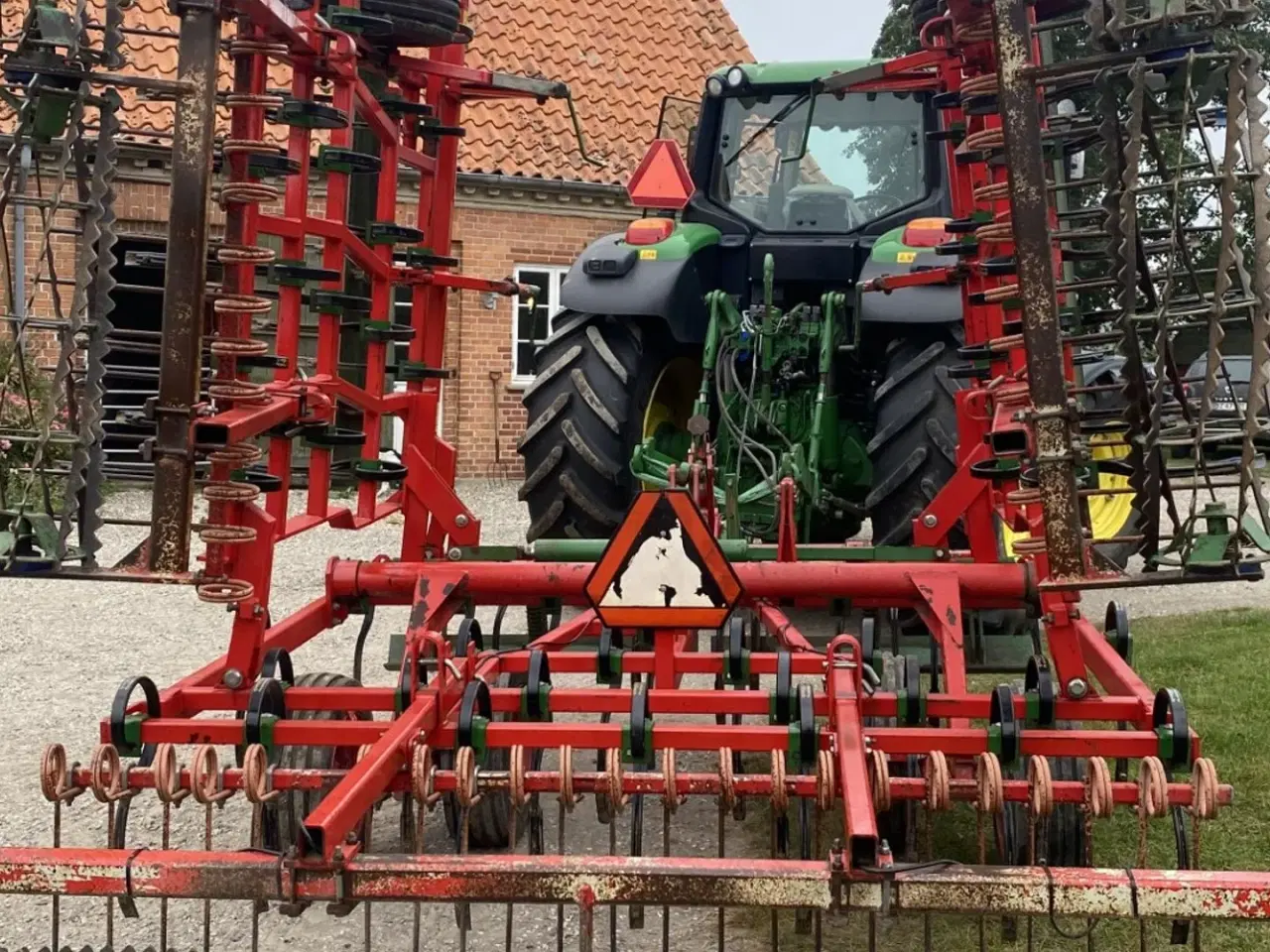 Billede 6 - Scan Agro 6,8 meter med planerplanke, efterharve og rotorsmulrer.