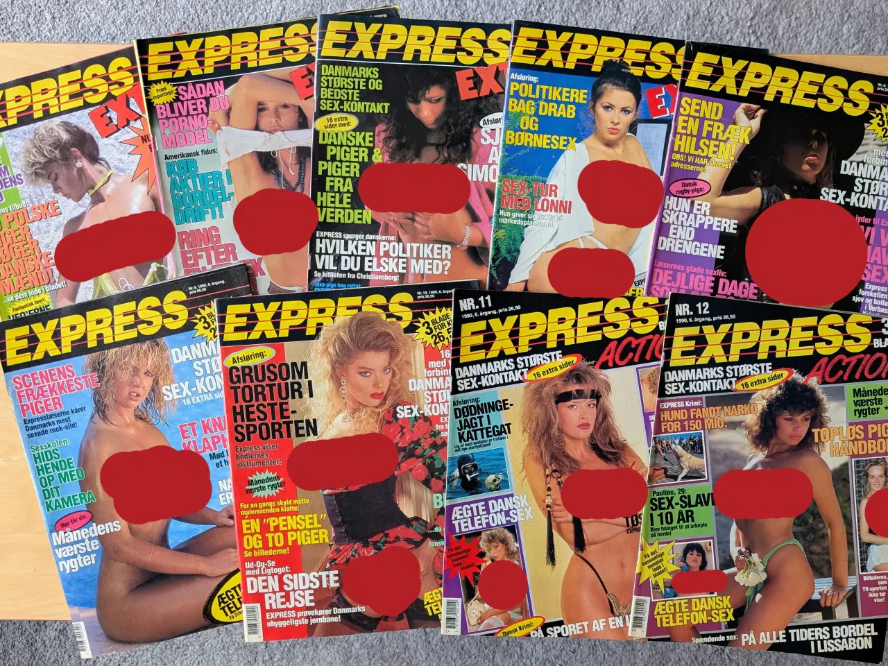 Billede 1 - Express mandeblad, 1990!