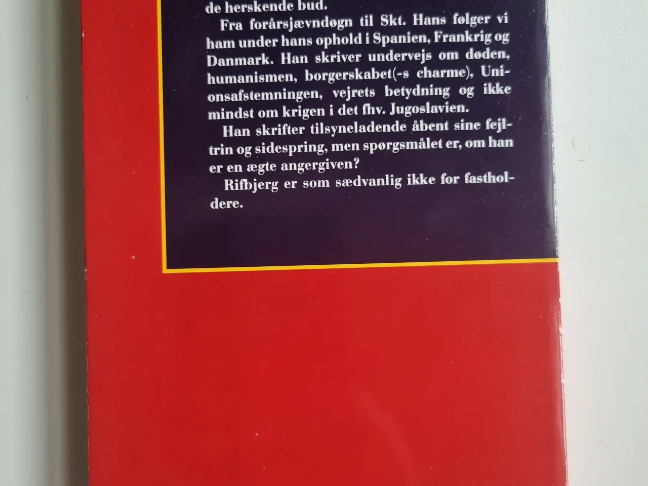 Billede 2 - Klaus Rifbjerg: Synderegistret