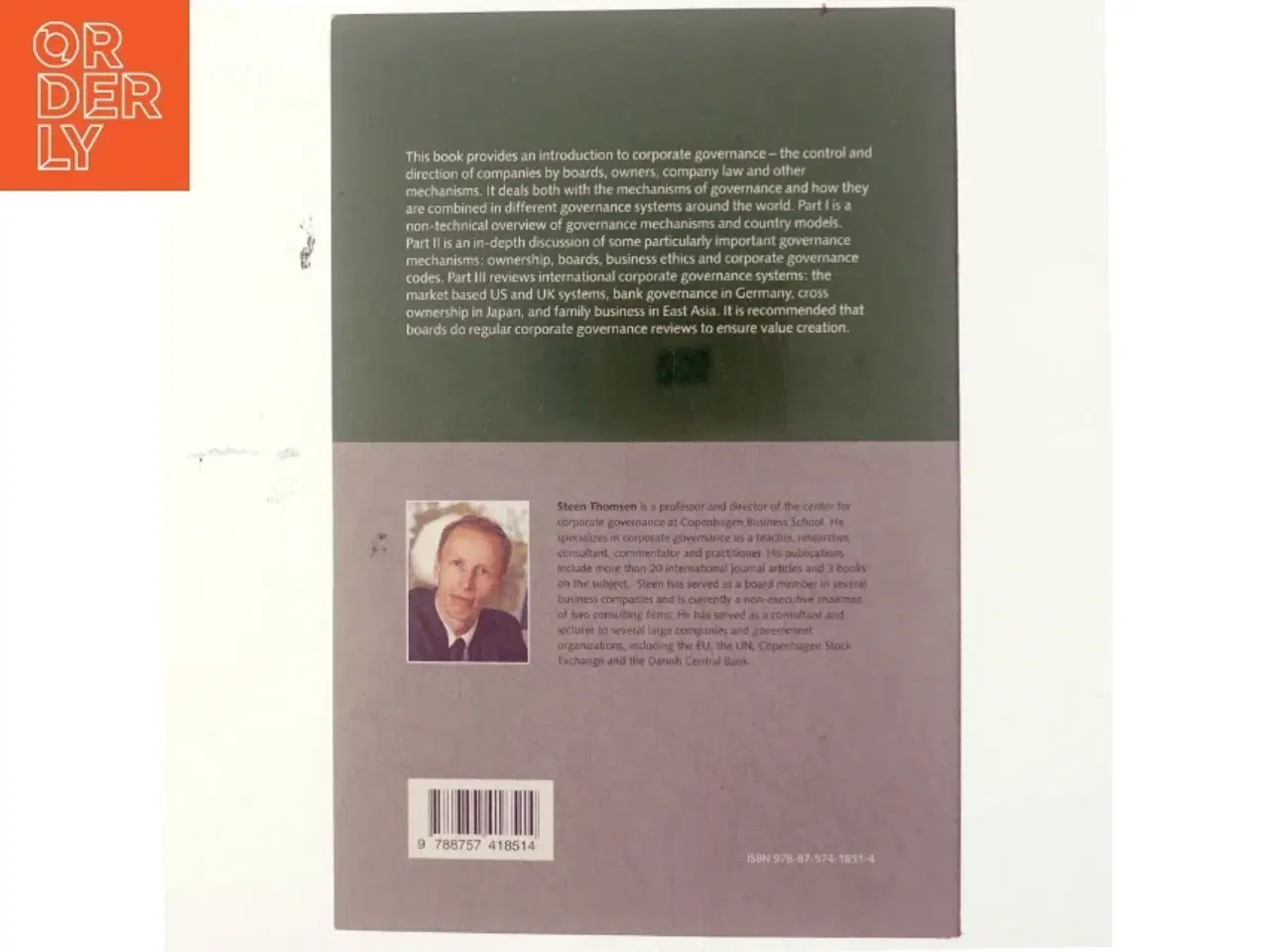 Billede 3 - An introduction to corporate governance : mechanisms and systems af Steen Thomsen (f. 1959) (Bog)
