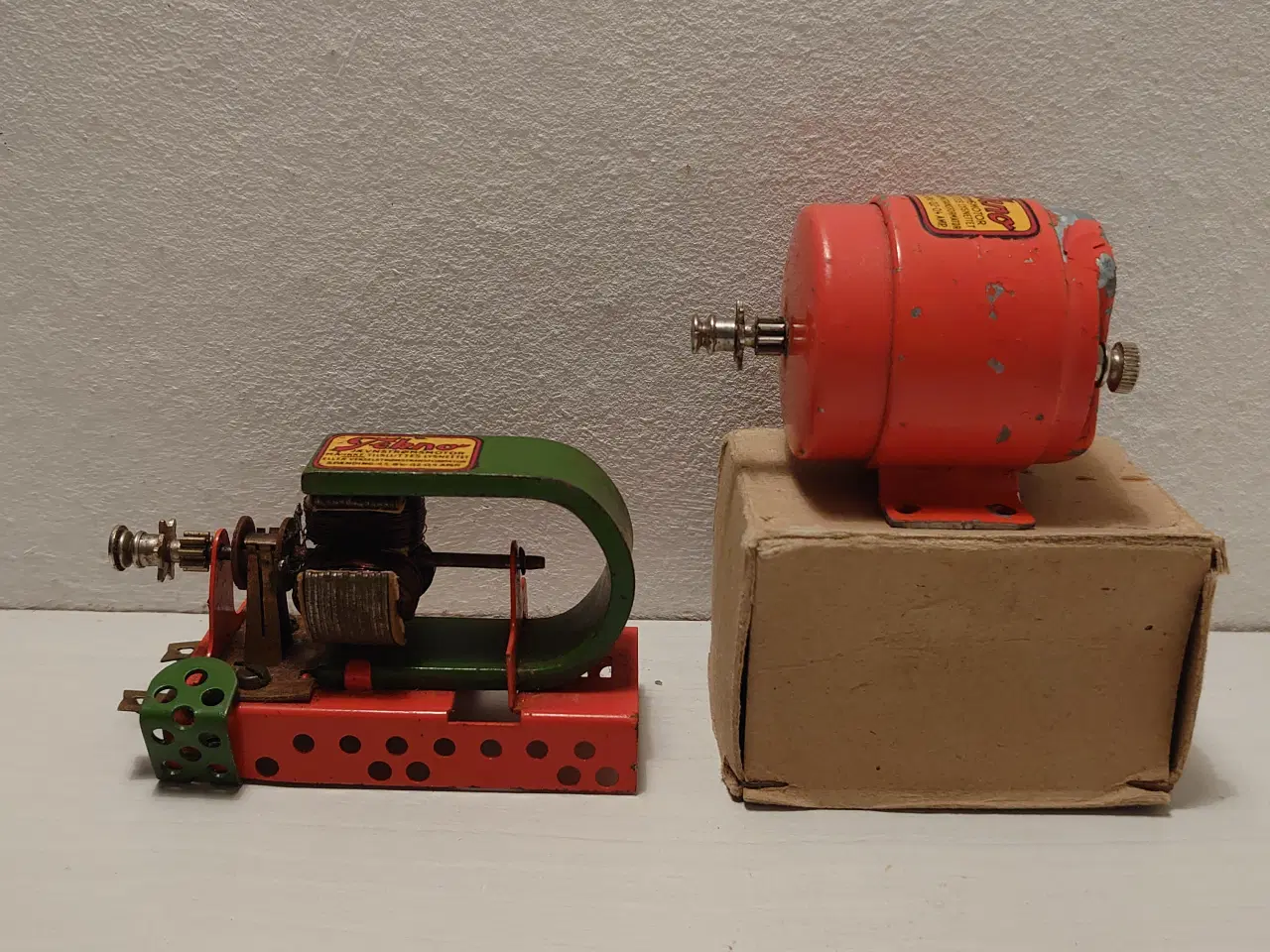 Billede 1 - Tekno: 2 stk elmotorer. Virker fint.