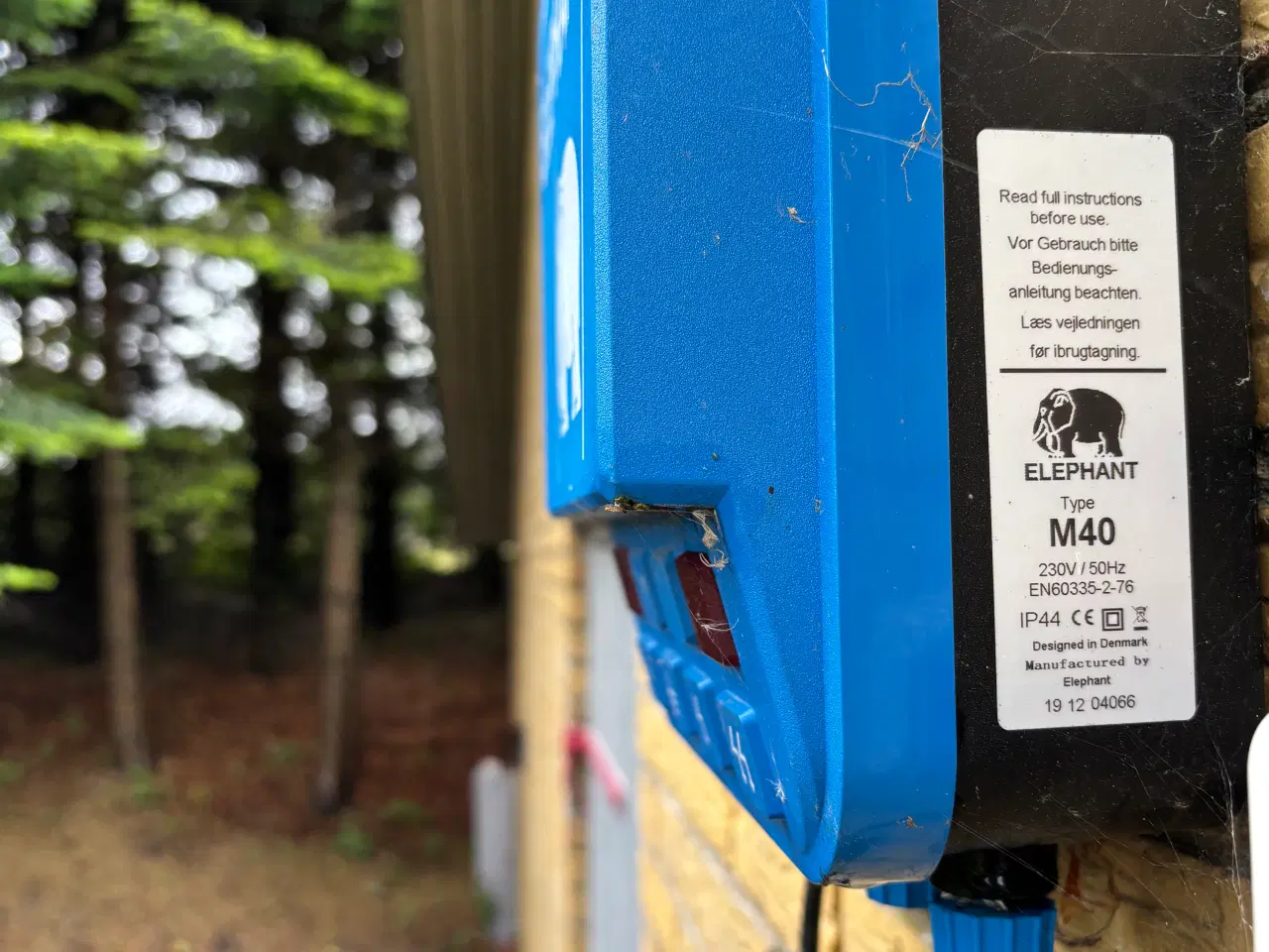 Billede 1 - Elektrisk elefant elefant hegn M40