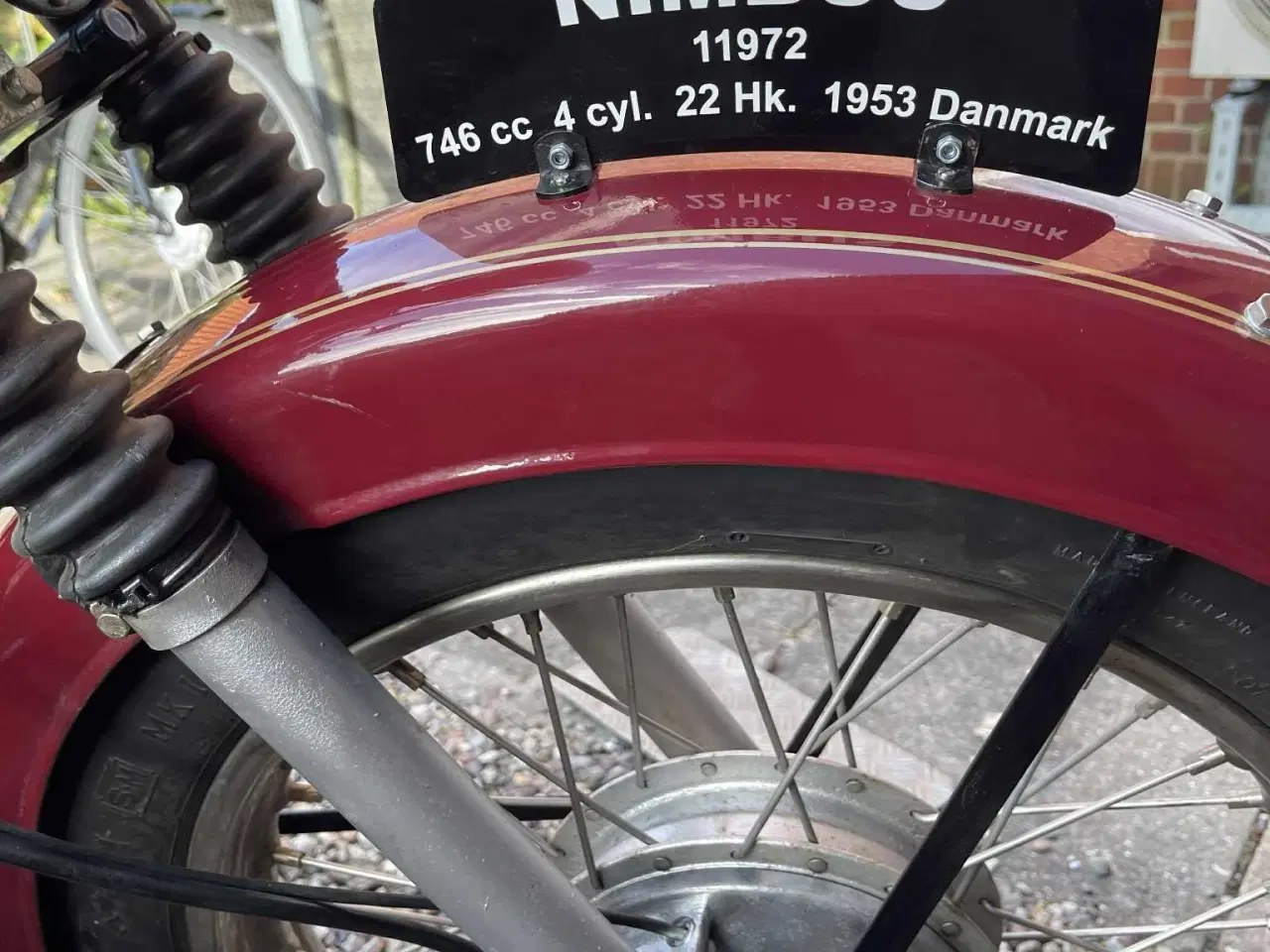 Billede 6 - Nimbus C 750 1953 med flot sidevogn
