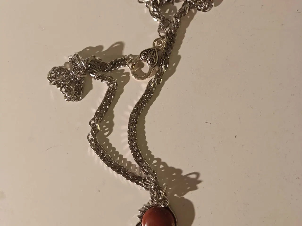 Billede 5 - Halskæde med kraftig kæder