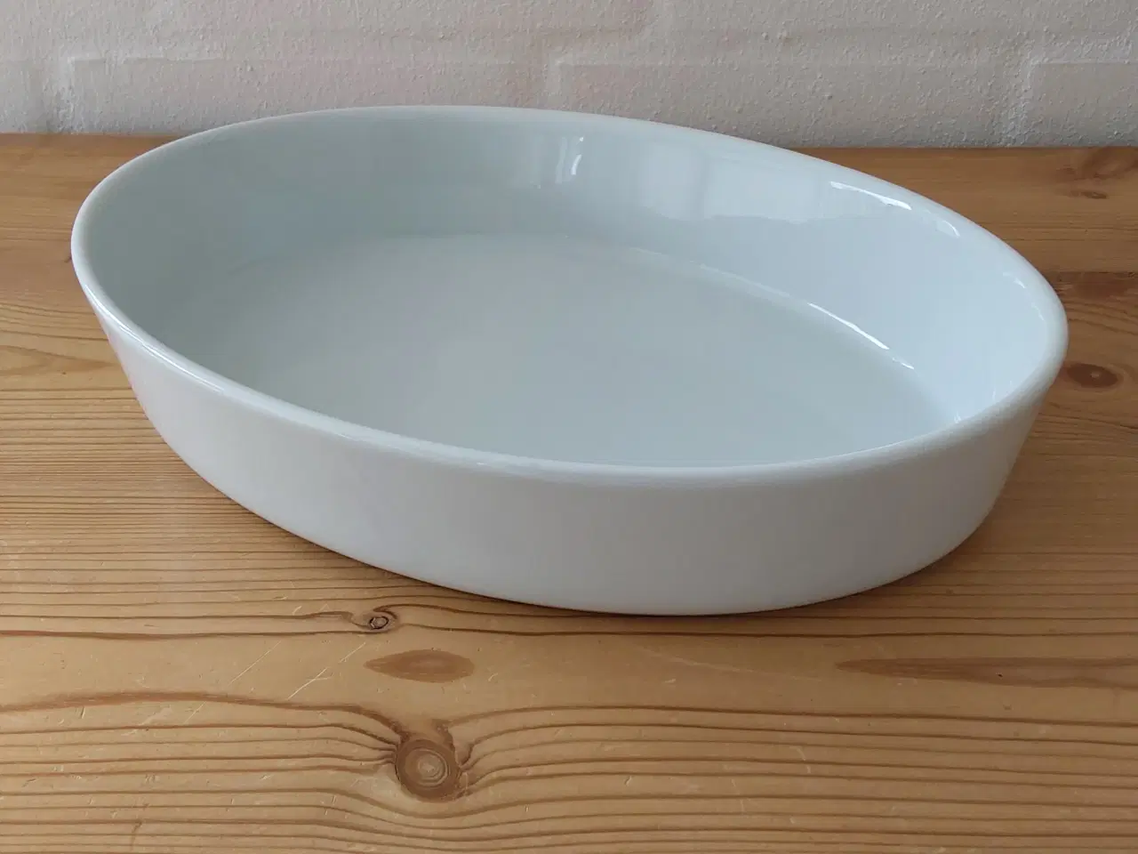 Billede 1 - Ovalt ildfast fad hvid Bareuther Waldsassen