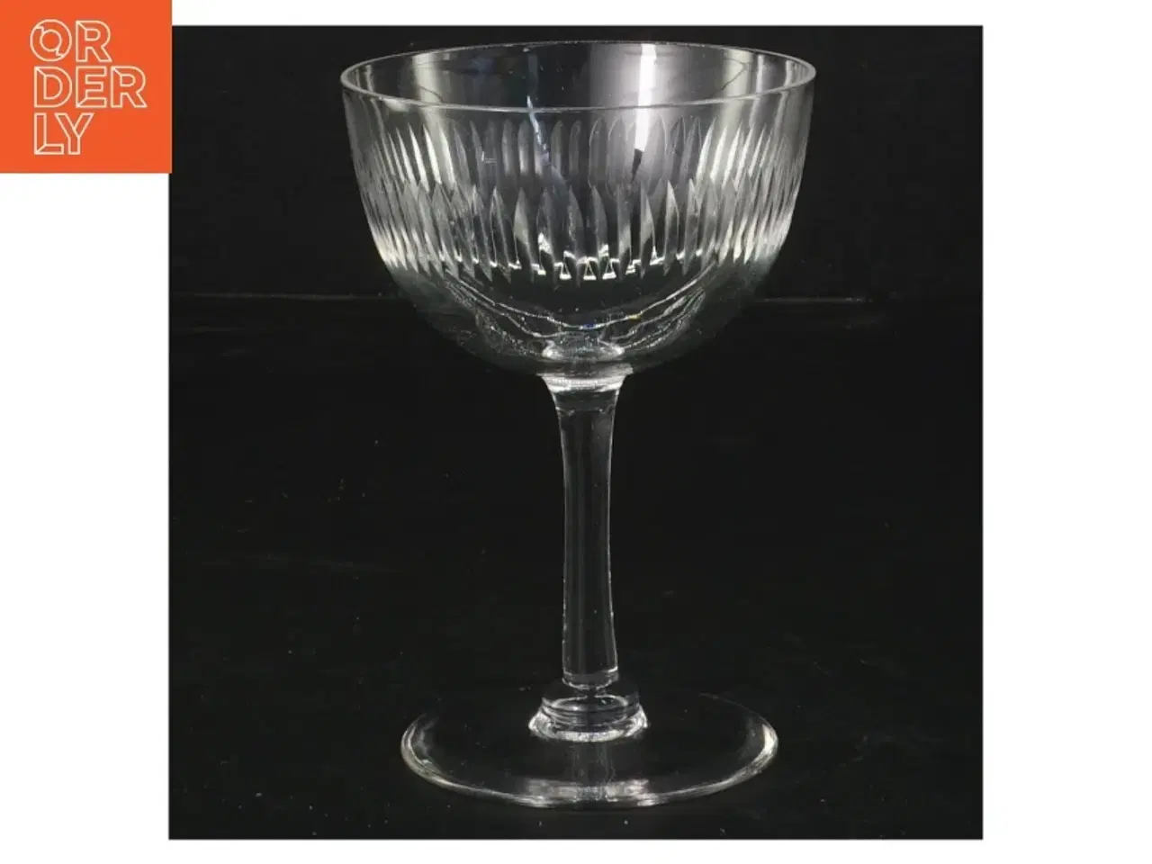 Billede 1 - Krystal champagneglas (str. 11,5 cm)