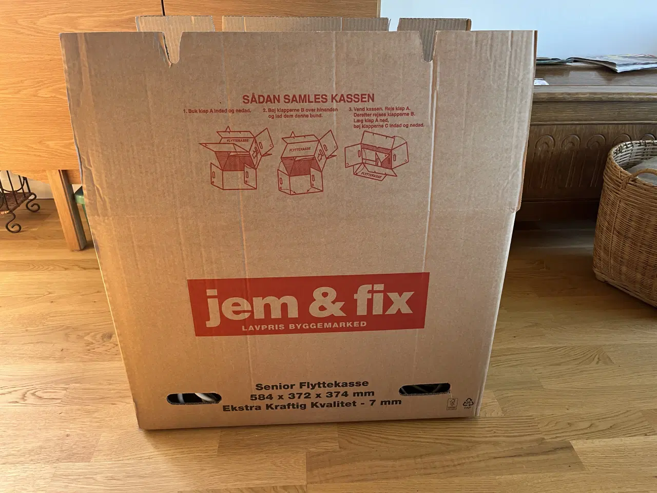 Billede 1 - 15 Flyttekasser 