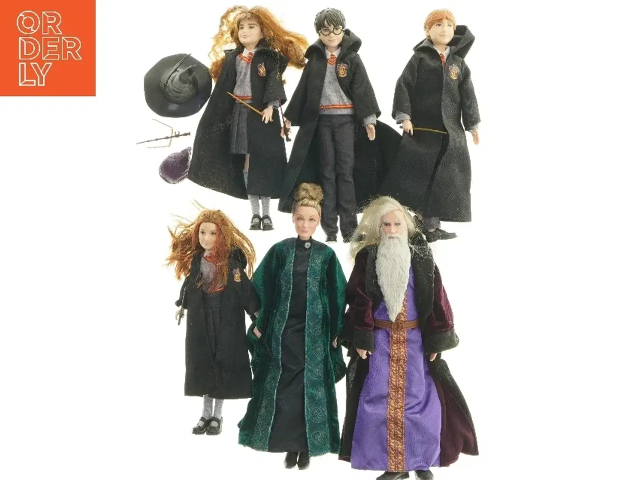 Billede 1 - Samling af dukker med Harry Potter tema fra Harry Potter (str. 25-31 cm)