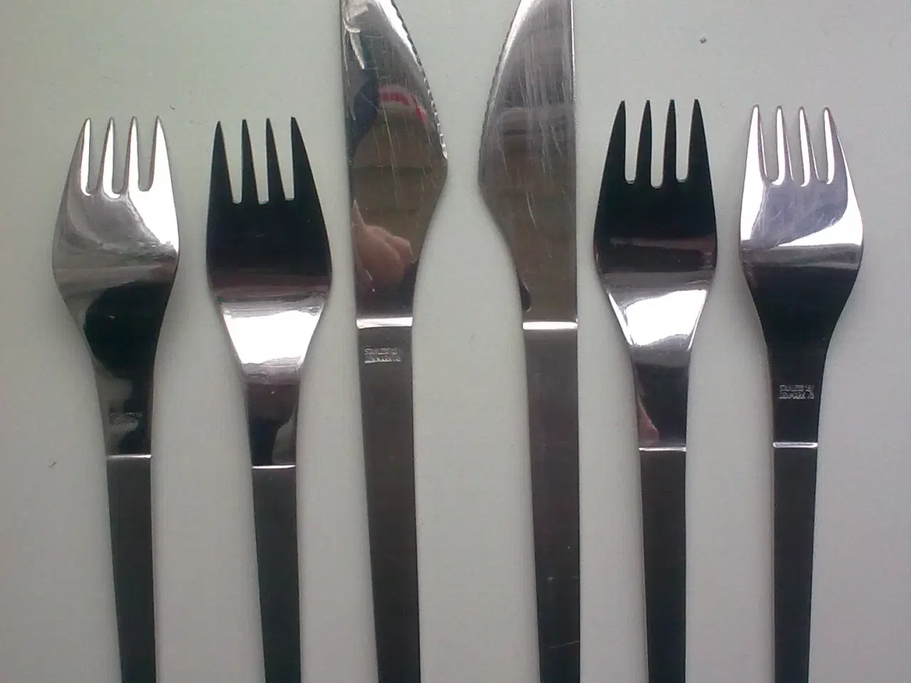 Billede 18 - Art Deco NIMBUS glasskål x 6 asiet tre ben