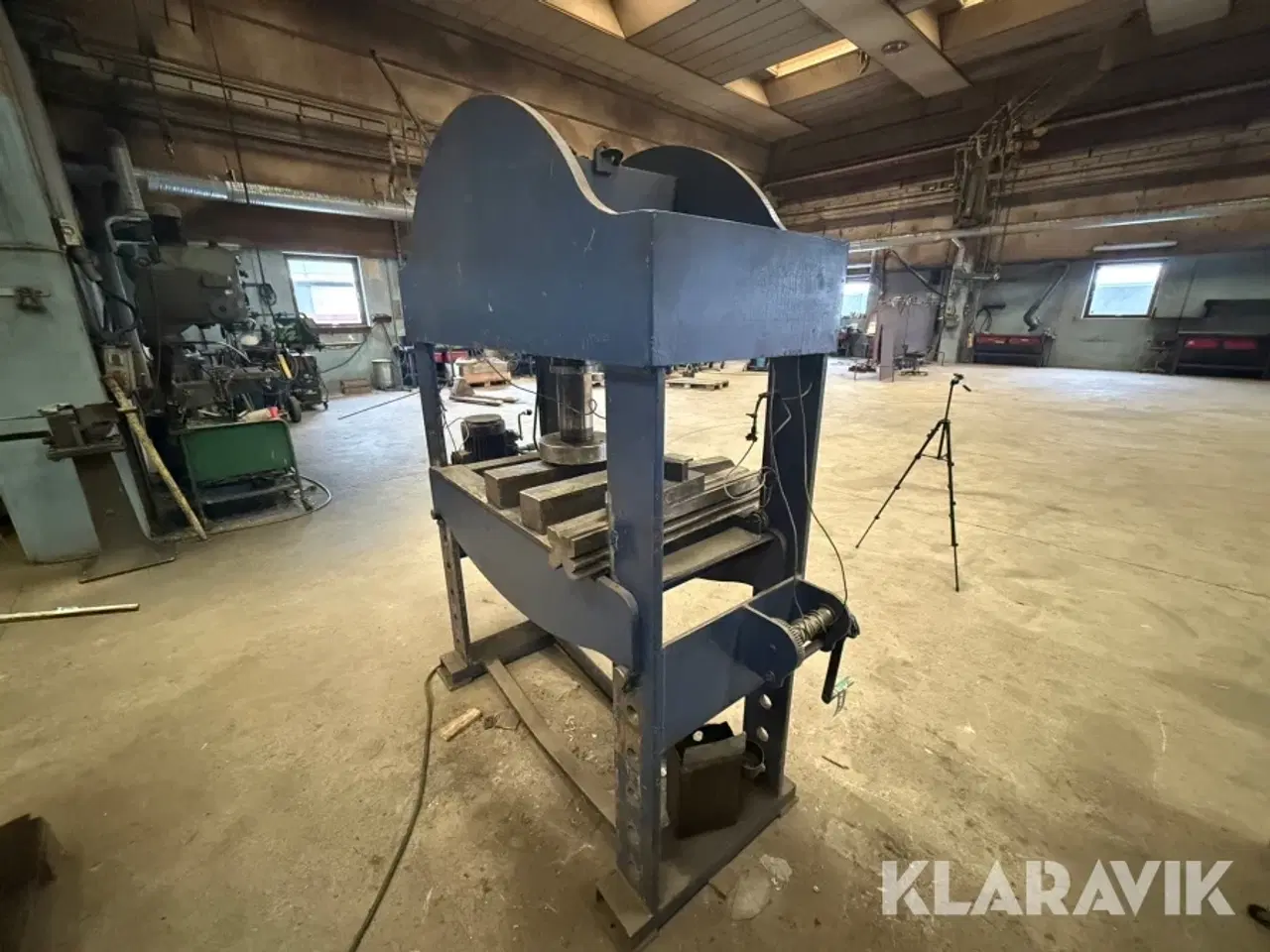 Billede 5 - Hydraulisk værkstedspresse