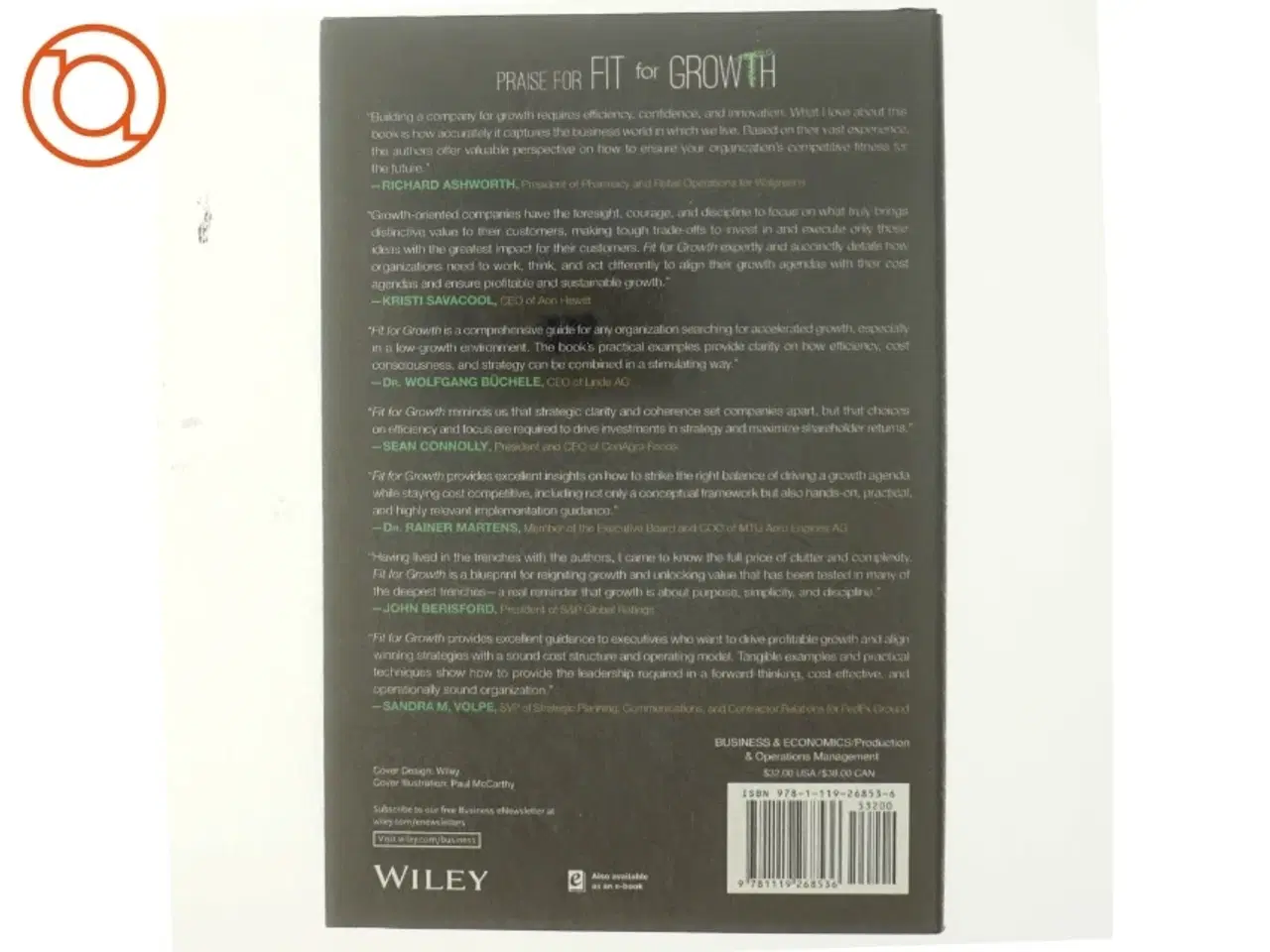 Billede 3 - Fit for growth : a guide to strategic cost cutting, restructuring, and renewal af John Plansky (Bog)