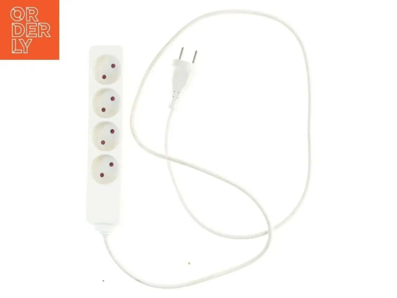 Billede 1 - Forlængerledning med 4 stik (str. 140 cm)