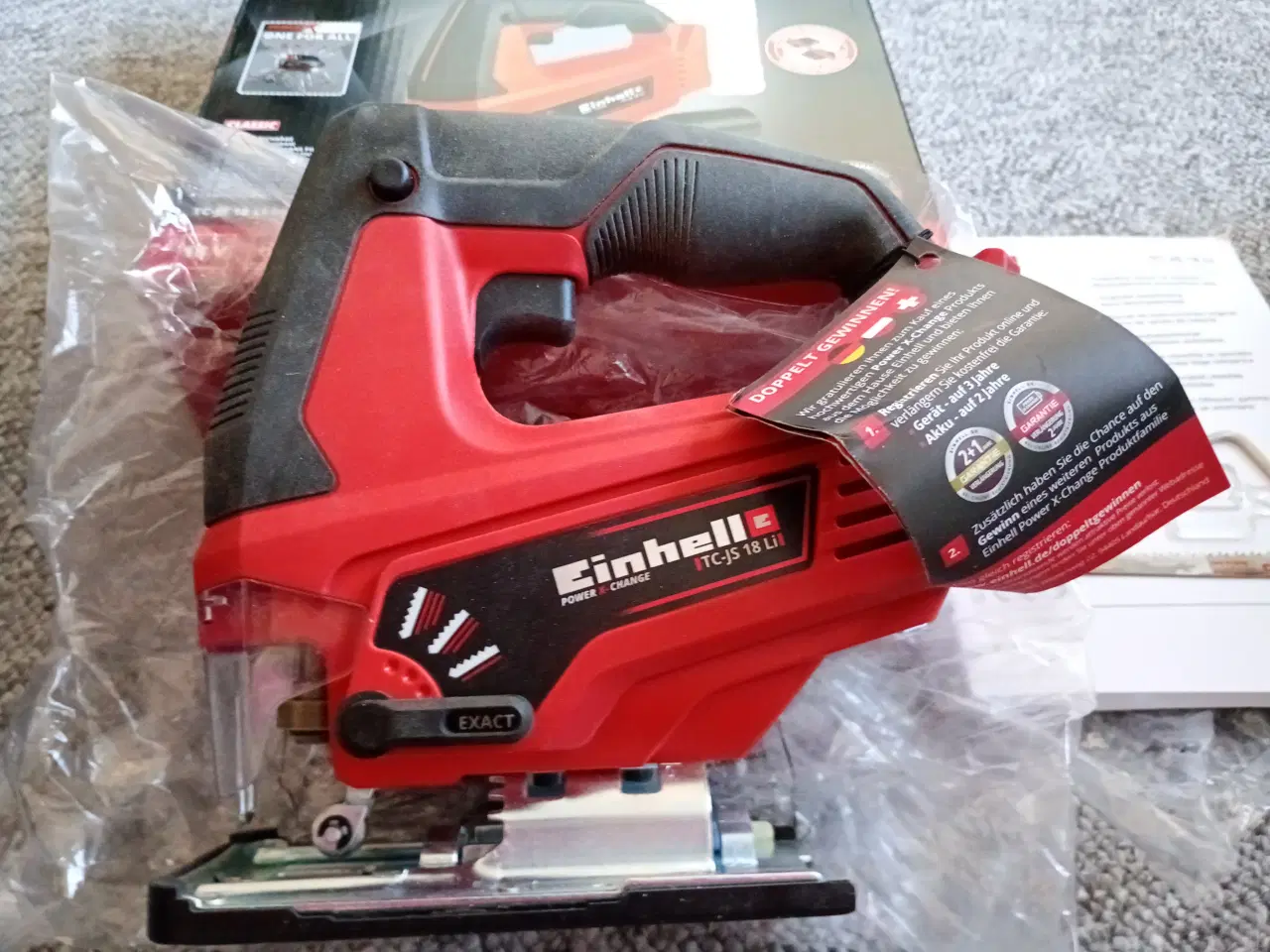 Billede 4 - Einhell stiksav sælges - brugt 1 gang.