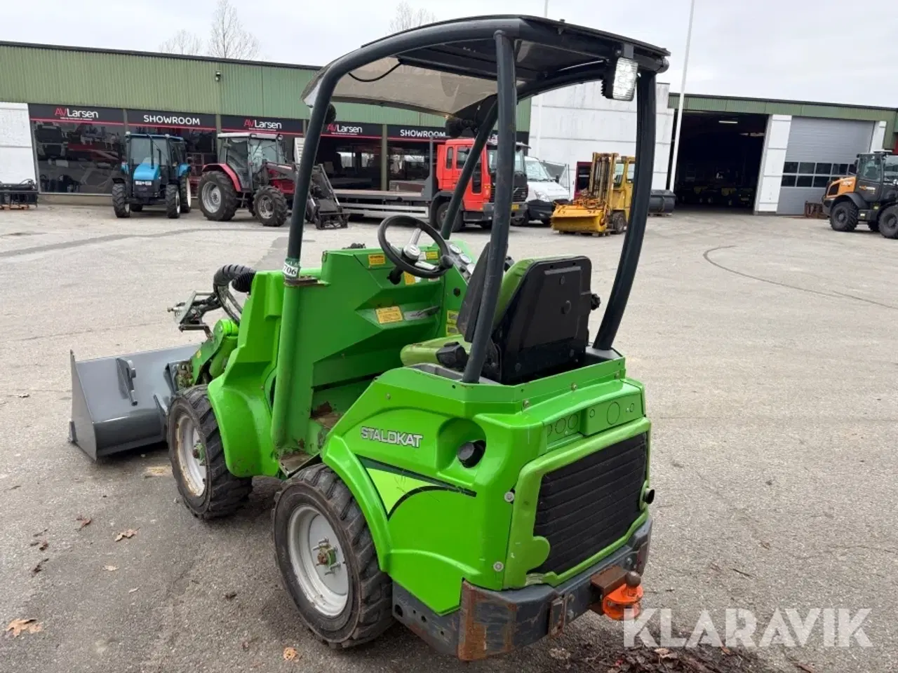 Billede 4 - Minilæsser Avant R28 Staldkat med udskud