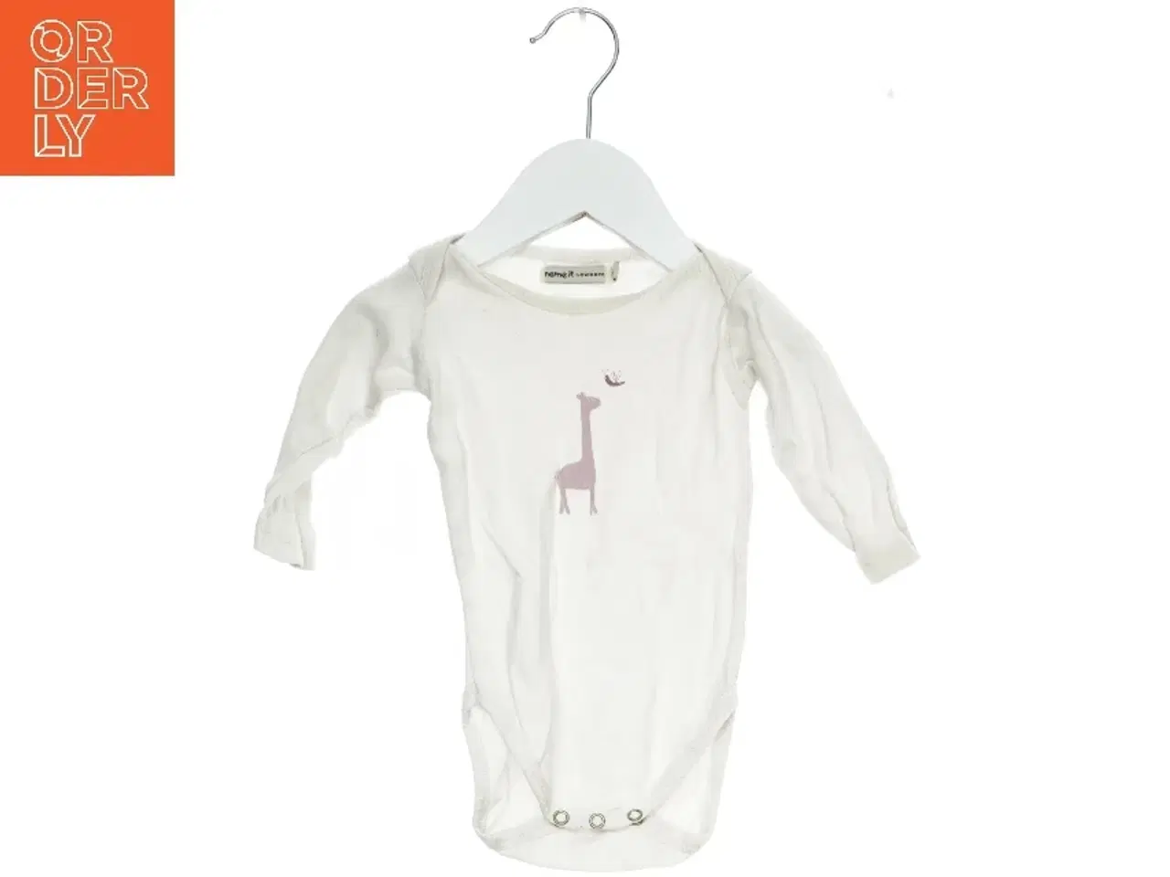 Billede 1 - Hvid Bodystocking med Giraffemotiv fra Name It (str. 62)