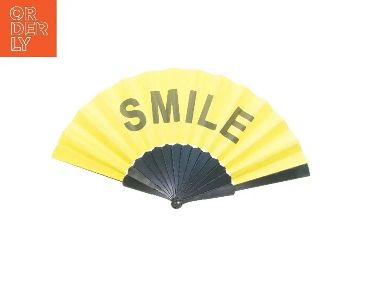 Billede 1 - Gul og sort vifte