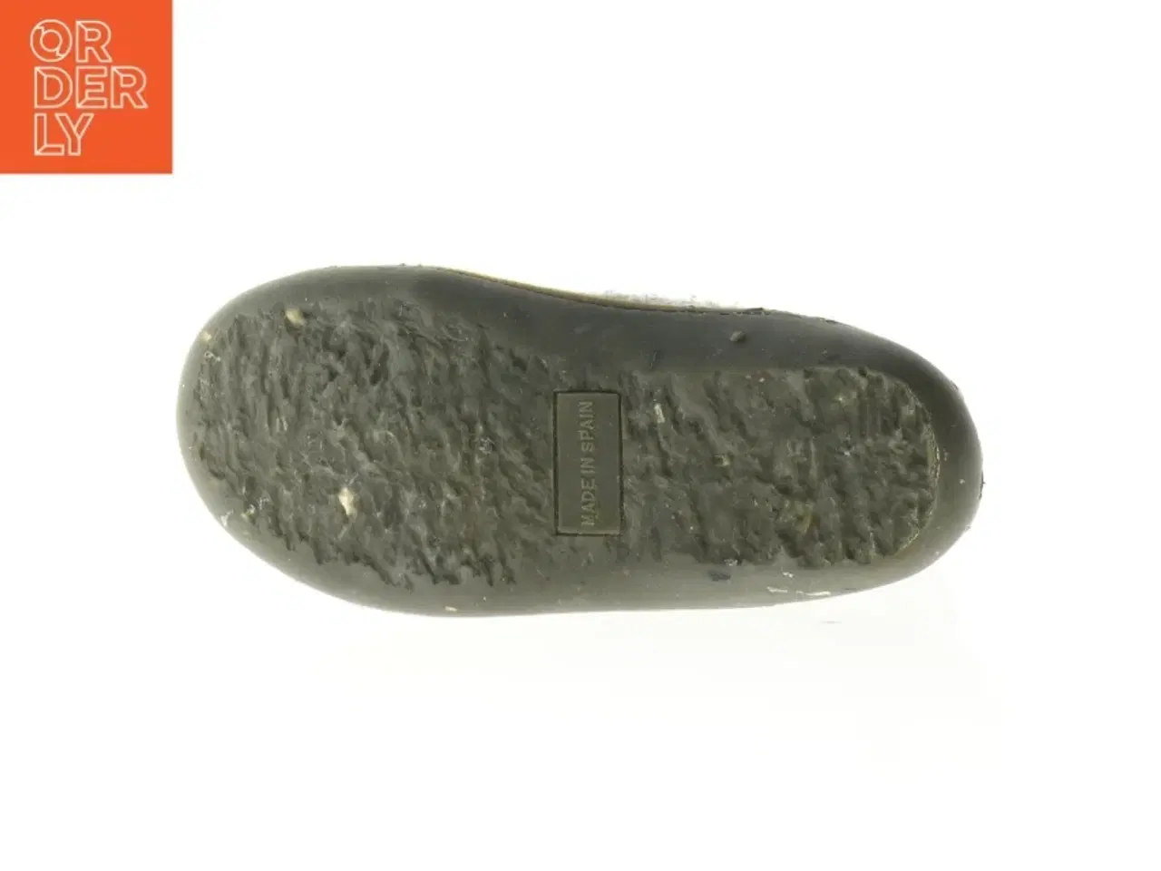 Billede 2 - Grå filt hjemmesko (str. Udvendig sål 21 cm)