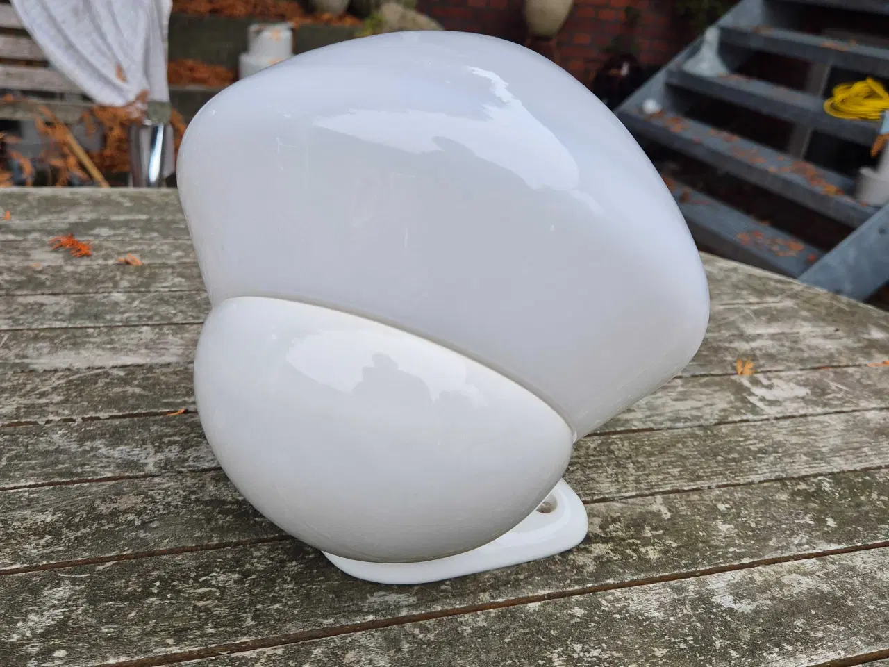 Billede 4 - Hvid badeværelseslampe fra Ifö