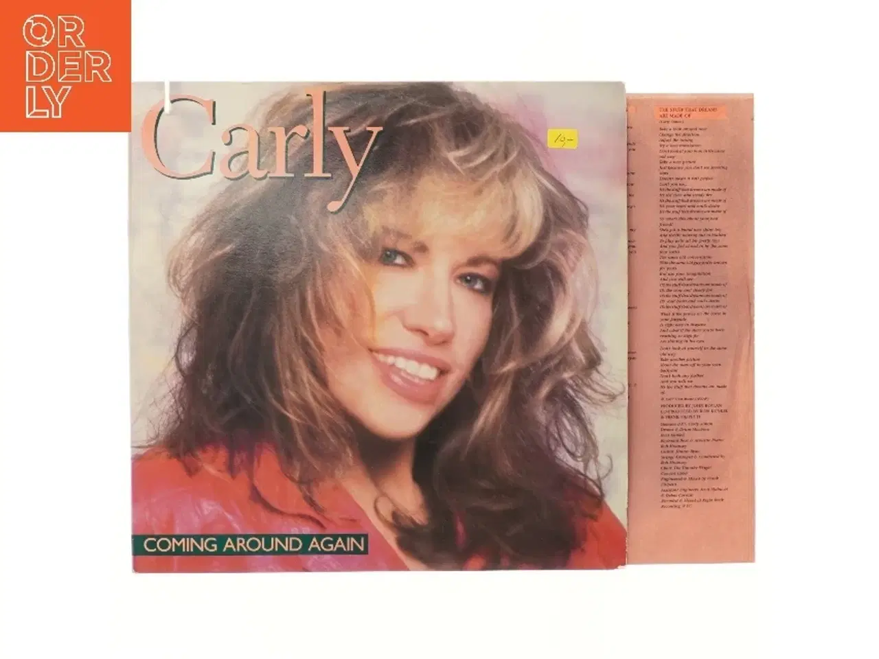 Billede 2 - LP - Carly Simon - Coming Around Again