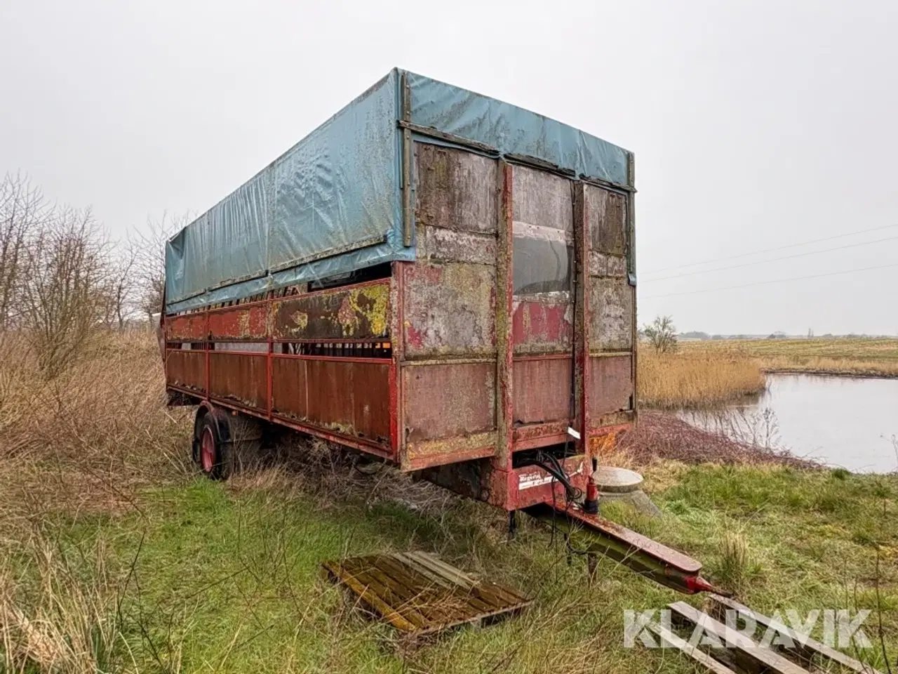 Billede 2 - Kreaturvogn