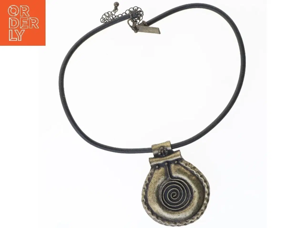 Billede 1 - Halskæde med vedhæng (str. 50 cm)