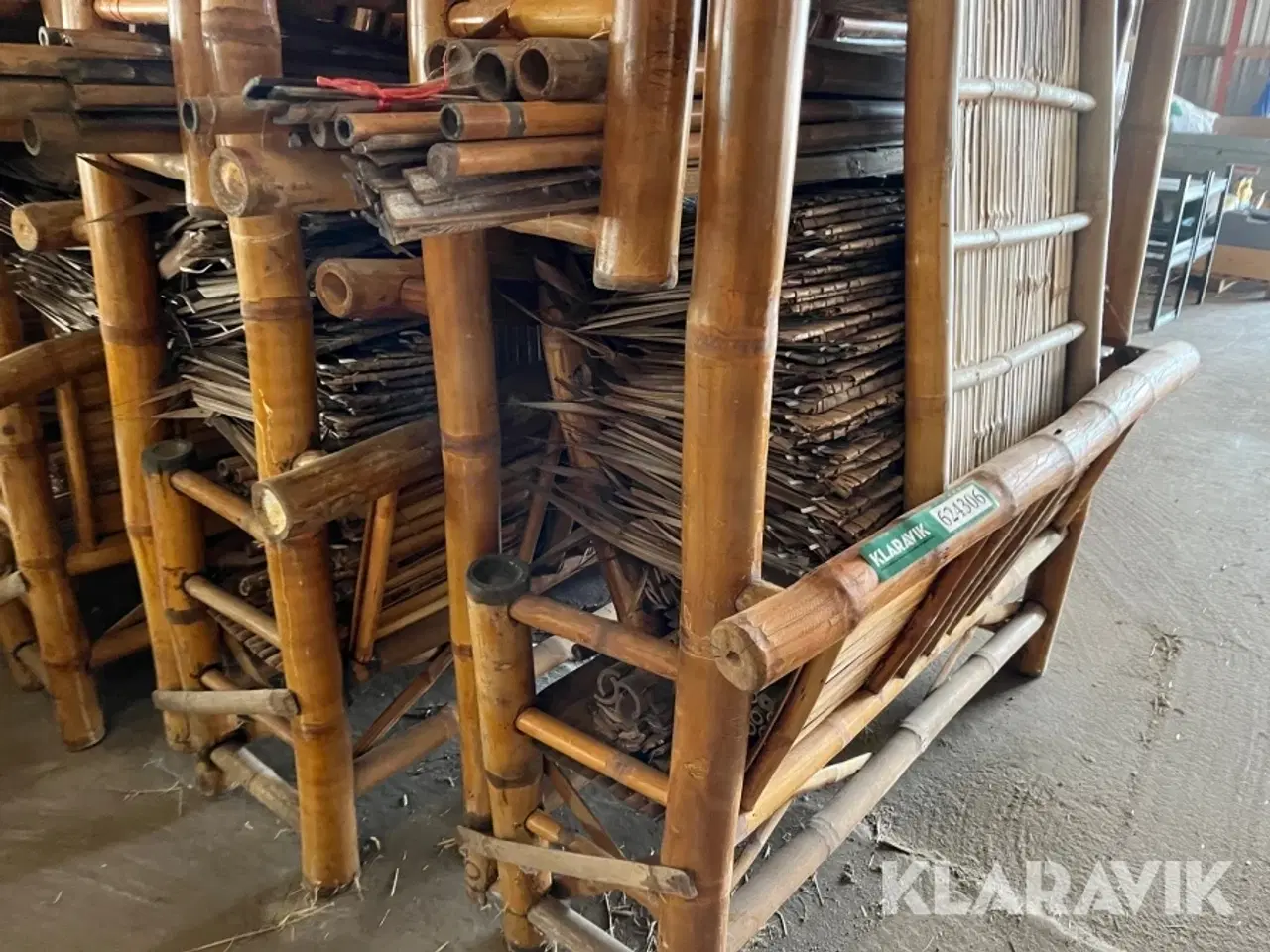 Billede 2 - Bambus hytter 2 styk