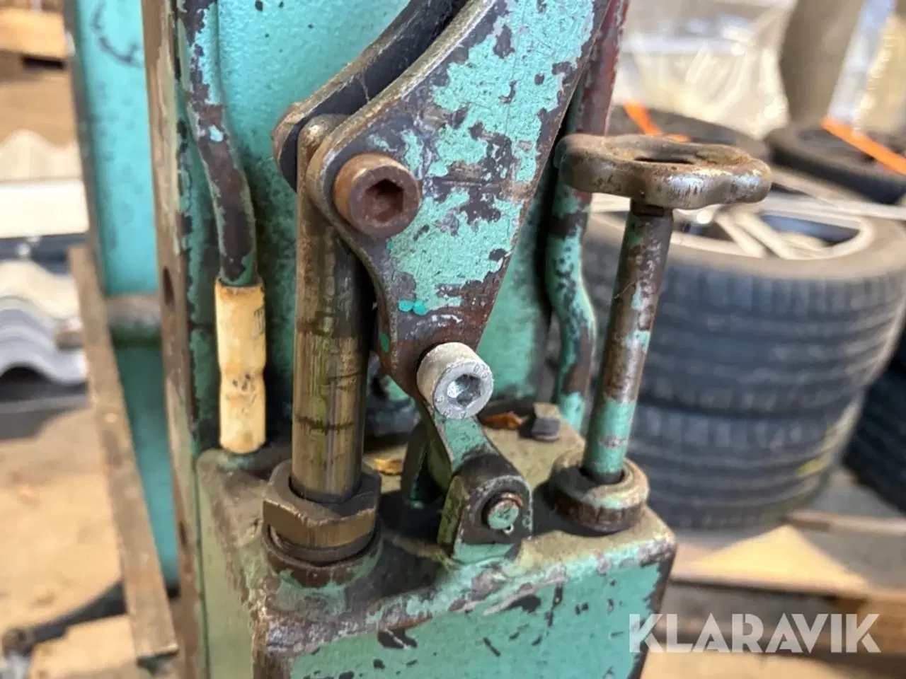 Billede 10 - Hydraulik presser manuelt betjent