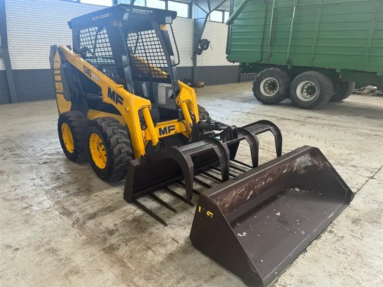 Billede 6 - MF 516 scat loader