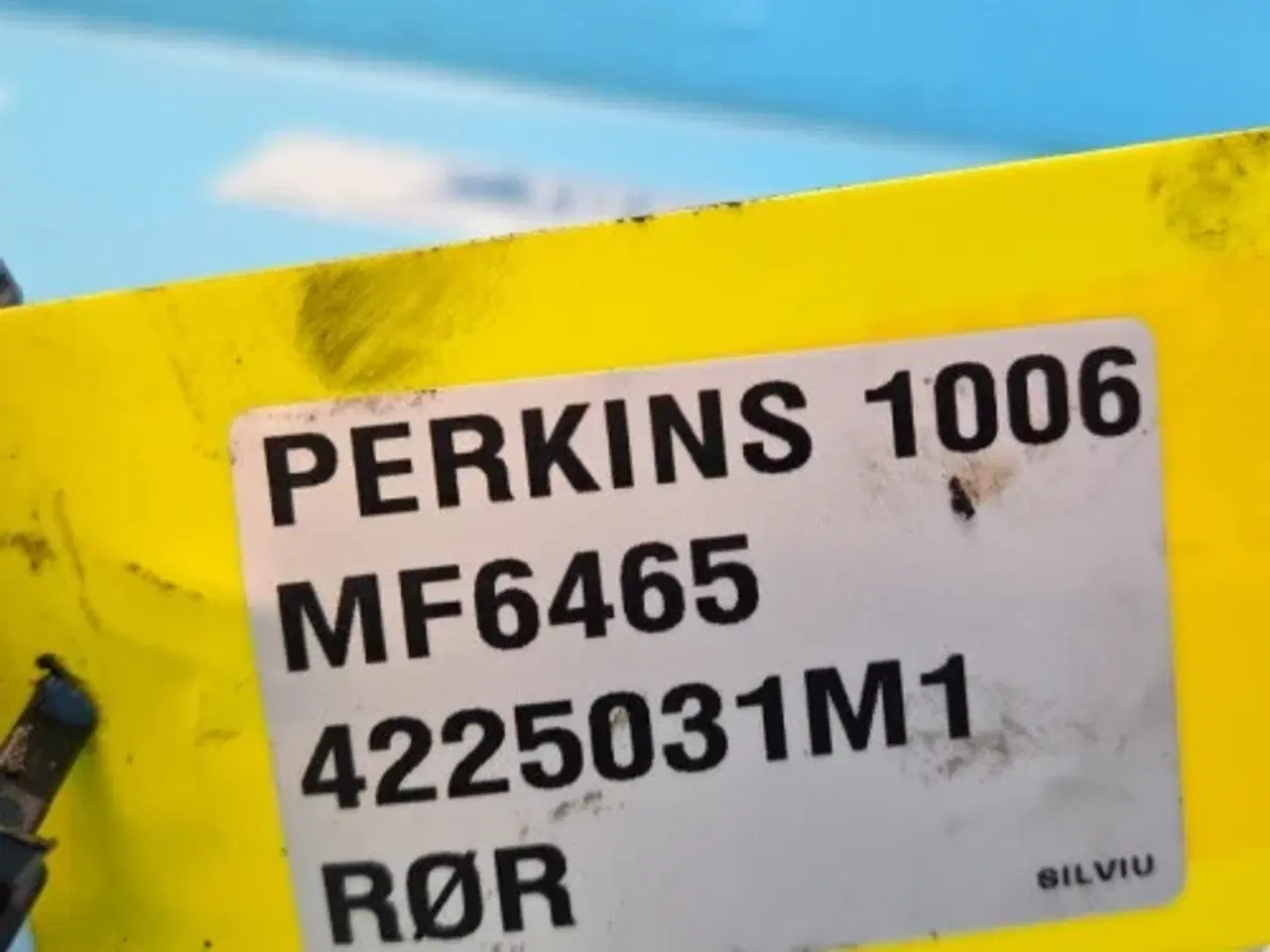 Billede 2 - Perkins 1006 Rør 4225031M1