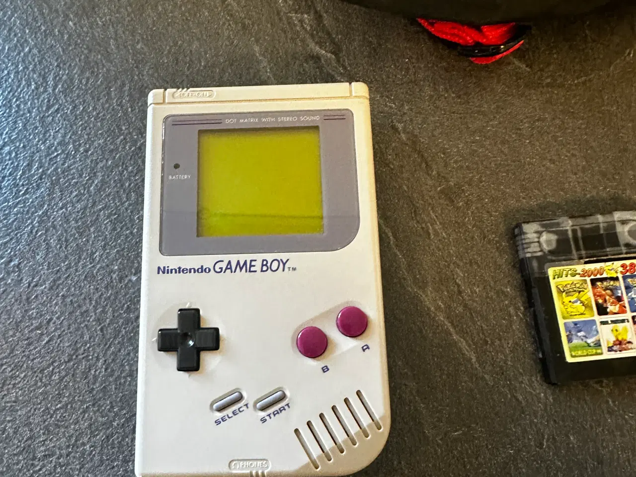 Billede 5 - Original Gameboy i beige med 2 spil og taske