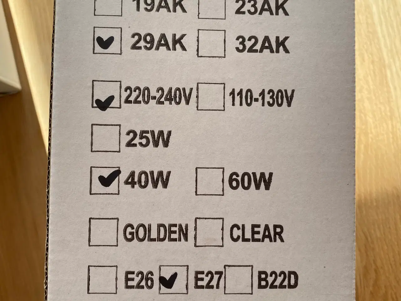 Billede 2 - 3 stk G125 pærer