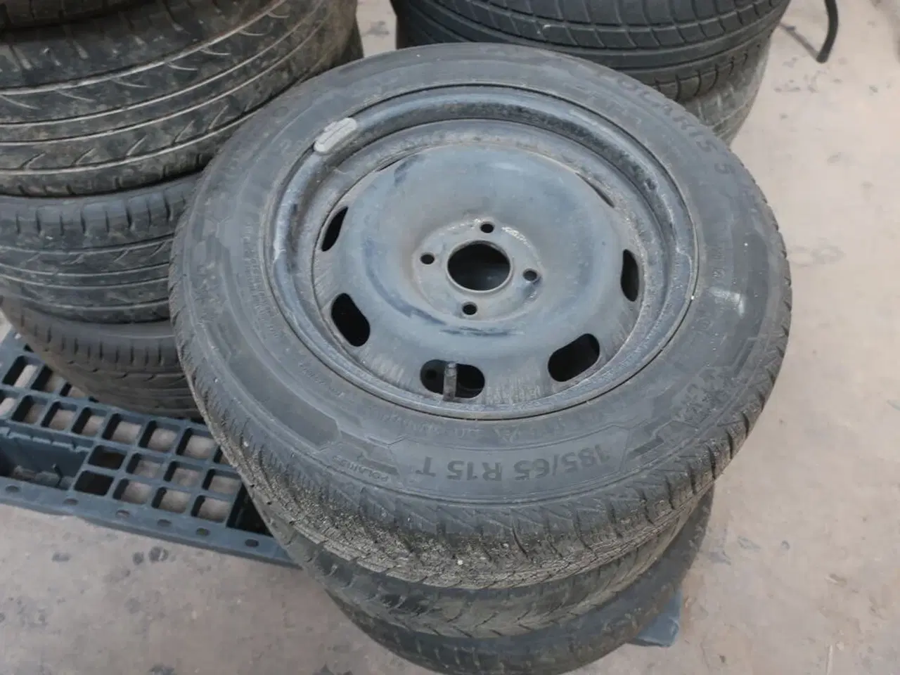 Billede 3 - 4 stk. dæk med fælge POLARIS 5 185/65R15