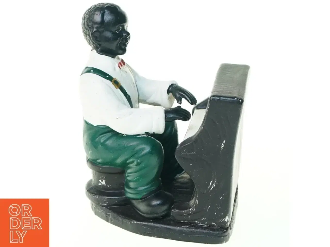 Billede 1 - Figur af jazzpianist (str. 13 x 18 cm)